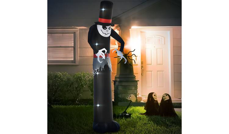 Outsunny 10ft Halloween Tall Ghost Inflatable Decoration