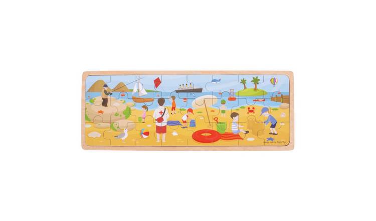 Bigjigs Toys At The Seaside Puzzle - 2 Years +