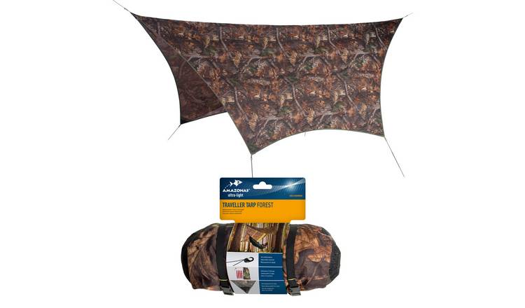Amazonas Traveller Camping Hammock Tarp – Forest