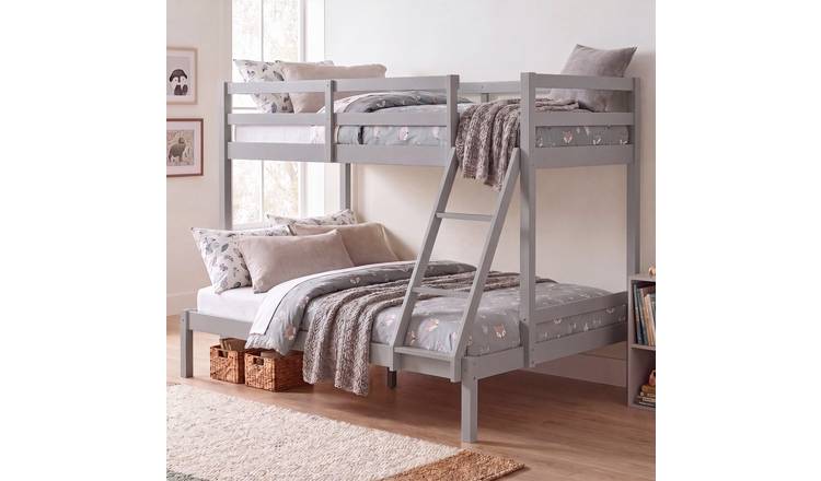 Vida Designs Sydney Triple Sleeper Bunk Bed - Grey