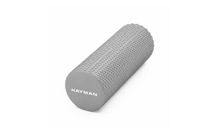 Kayman Grey Sports Self Massage Foam Roller - 45 x 15cm