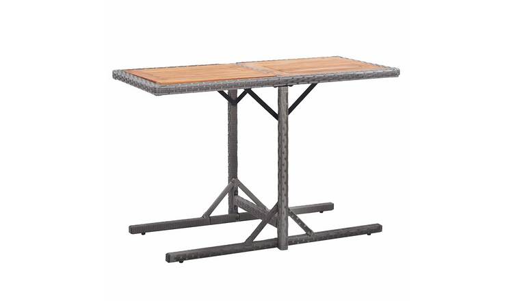 Walplus Outdoor Table - Anthracite - 110 x 53 x 72 cm