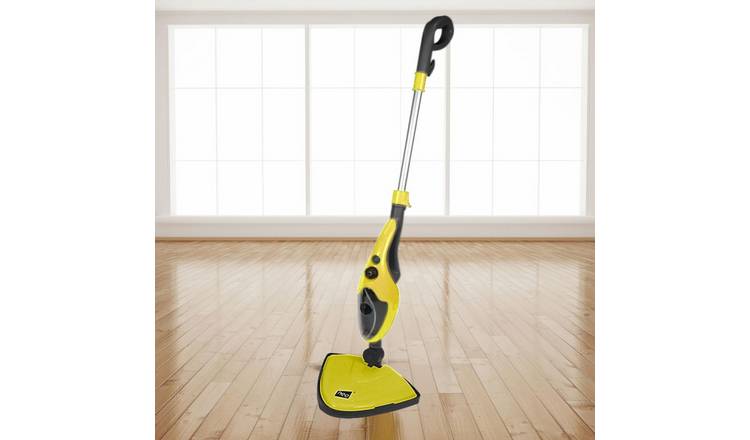 Neo 10 in 1 1500W Hot Steam Mop Cleaner and Hand Steamer - Yellow