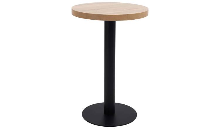 Walplus MDF Bistro Table - Light Brown - 50 x 75 cm