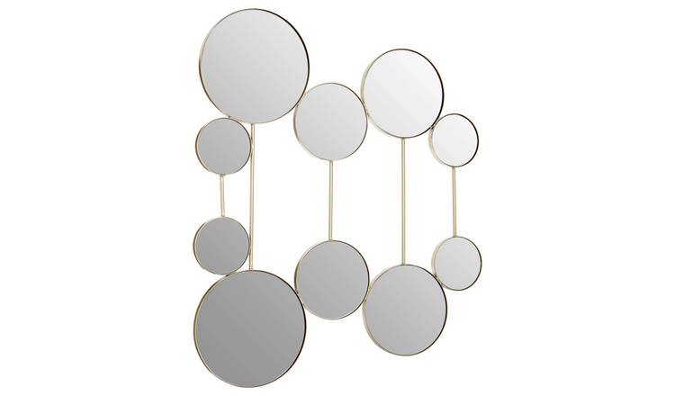 Orsina Trento Wall Mirror with Finish Frame – Gold