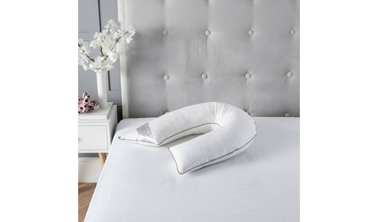 Snug City V Shape Duck Feather Pregnancy Nursing Support Pillow