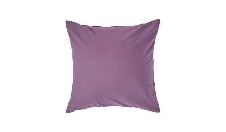Homescapes Egyptian Cotton Pillowcase - 40 x 40 cm - Purple