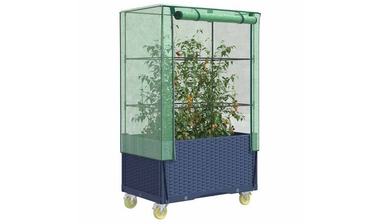 Walplus Iron Raised Garden Bed - 50 x 80 x 182 cm