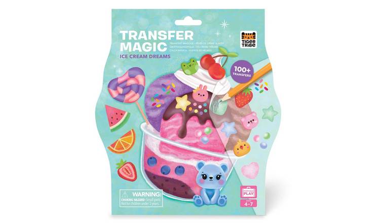 Tiger Tribe Transfer Magic - Ice Cream Dreams 4 Years +
