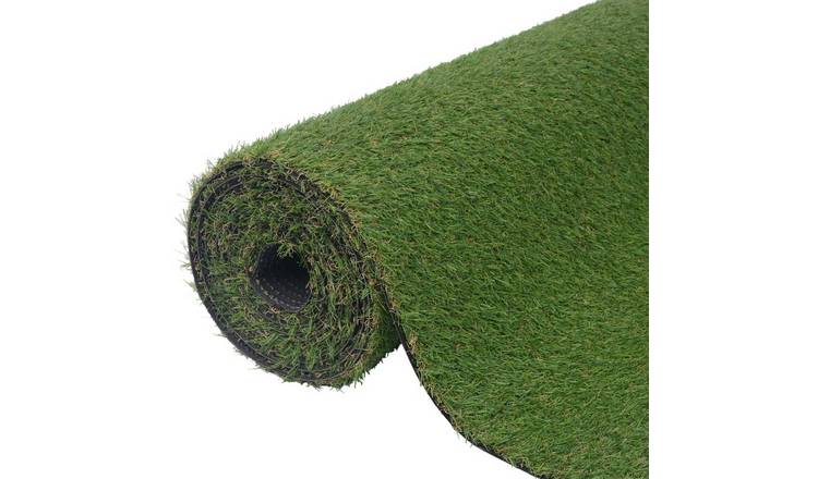 Walplus 20 mm Pile Artificial Grass /20 mm - Green - 100 x 200 cm