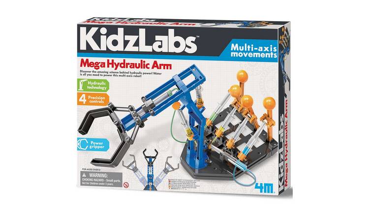 4M KidzLabs Mega Hydraulic Arm - 8 Years +