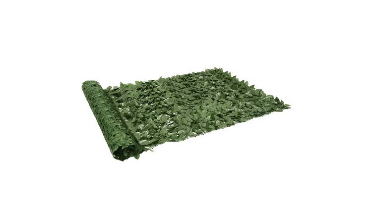 Walplus Balcony Leaves Screen - Dark Green - 300 x 150 cm