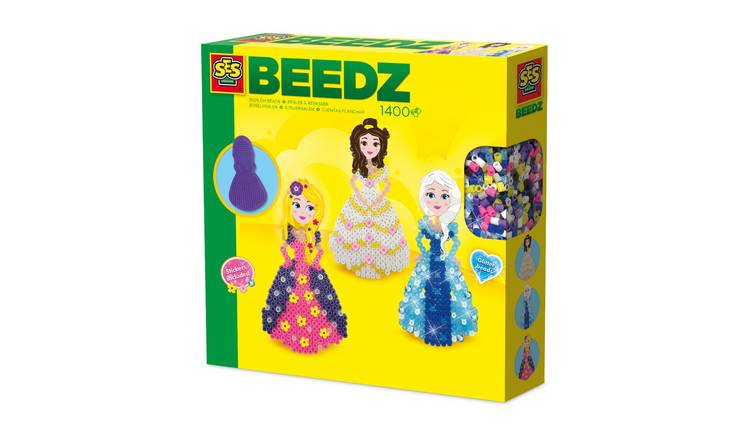 SES Creative Iron On Beads Princess Craft Set - Age 5+