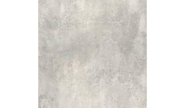 Grandeco Paul Moneypenny Castello Plaster Patina Wallpaper - Light Grey