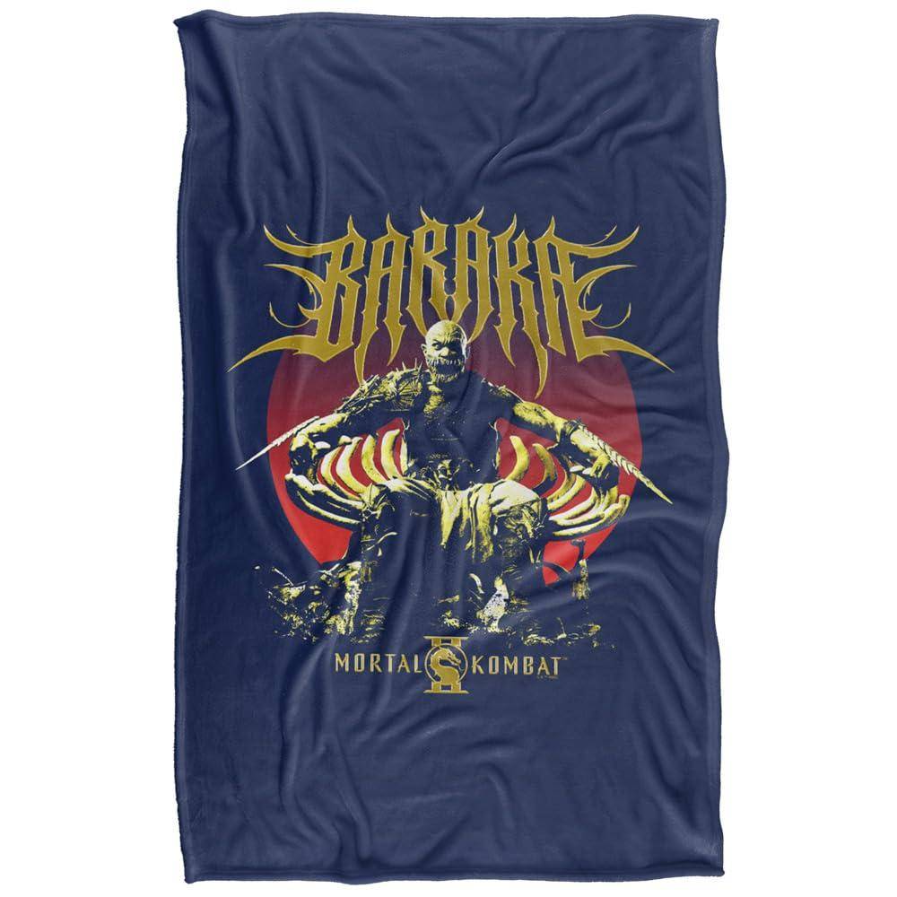 Mortal Kombat 2 Baraka Throne Blanket - 152cm x 127cm - Image 1