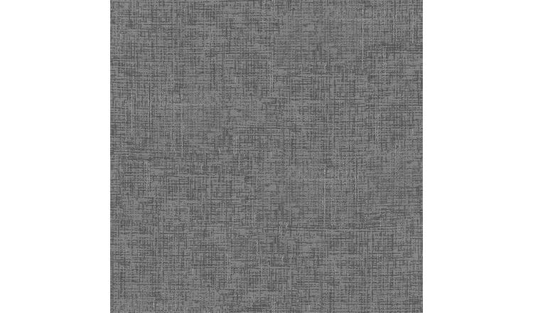 Paoletti Serafina Vinyl Textured Wallpaper - Charcoal