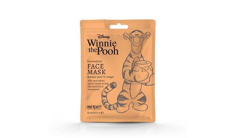 Mad Beauty Disney Winnie The Pooh Tigger Face Sheet Mask - Passionfruit