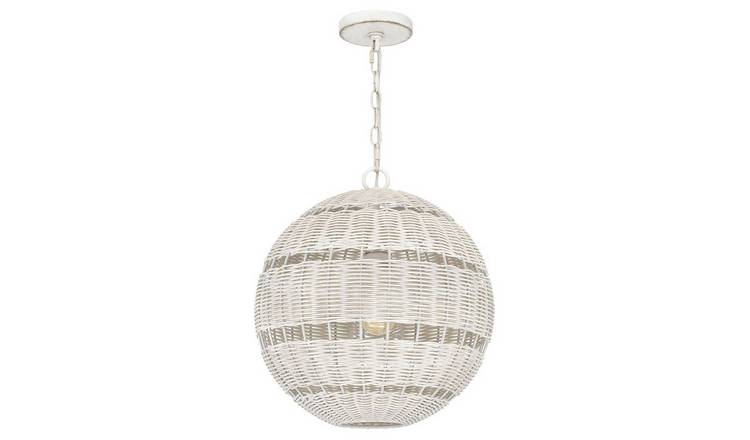 Elstead Quoizel Pendant Light - Antique white