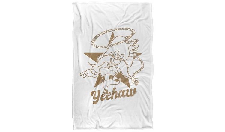 Looney Tunes Yeehaw Yosemite Sam Blanket - 147cm x 91cm