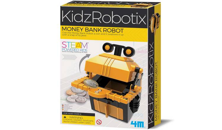 4M KidzRobotix Money Bank Robot - 8 Years +