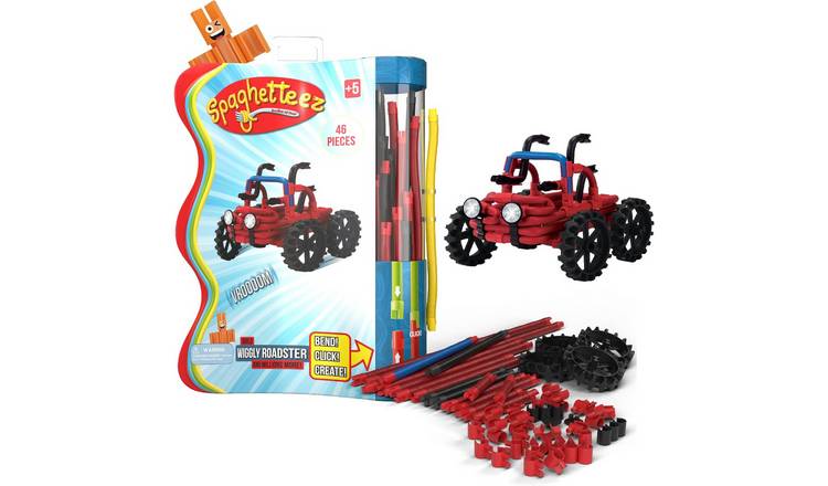 Clics Spaghetteez STEM Building Set Construction Toy Age 5+ Wiggly Roadster