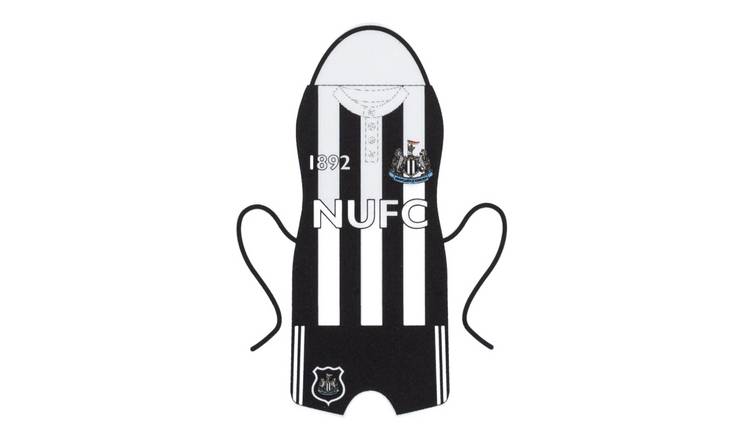 Newcastle United FC Retro Kitchen Apron - Black & White