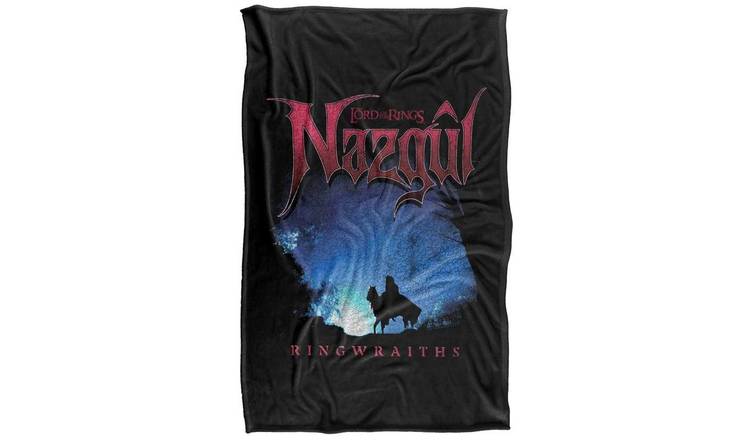Lord Of The Rings The Nazgul Ringwraiths Soft Touch Blanket - 147cm x 91cm