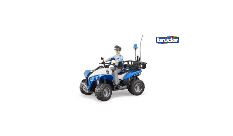 Bruder Police-Quad with Policeman & Accessories Childrens Toy Model
