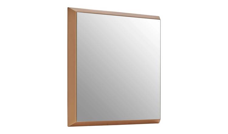 Orsina Alchemist Small Square Finish Wall Mirror – Gold