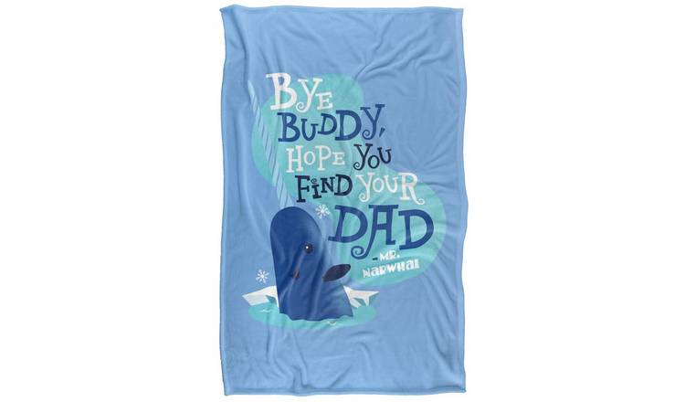 Elf Hope You Find Your Dad Soft Touch Blanket - 147cm x 91cm