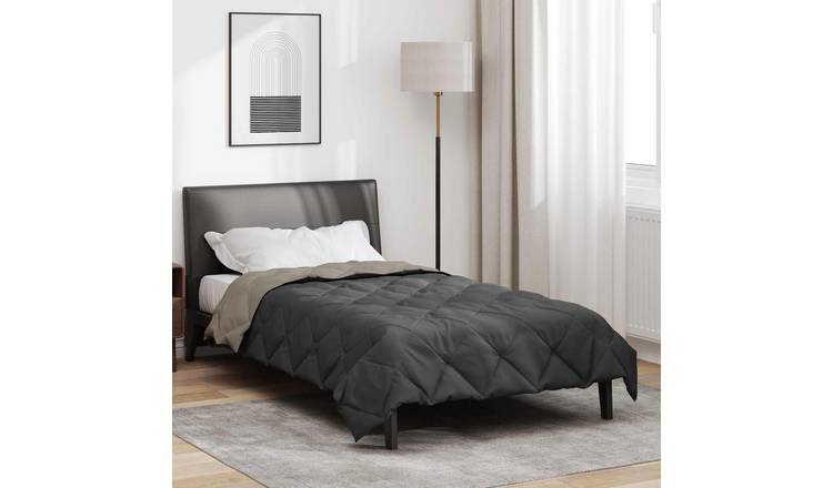 Walplus Full Year Duvet - Light Grey and Anthracite - 135 x 200 cm