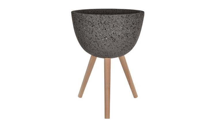 Orsina Darnell Large Speckled Planter - Grey