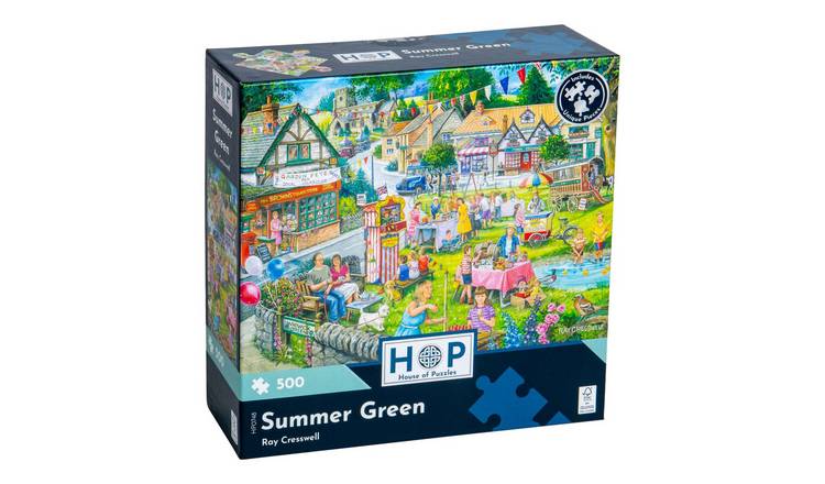 The House of Puzzles Summer Green 500 Piece Jigsaw Puzzle