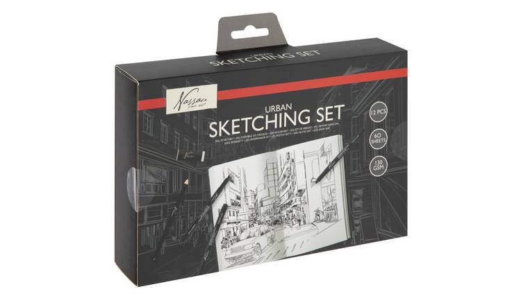 Totum Urban Sketch 12 Piece Set Craft Kit