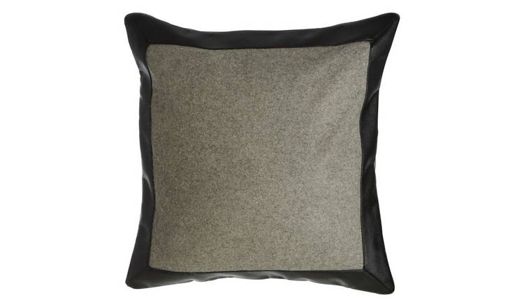 Orsina Bosie Hampstead Square Cushion – Black and Grey