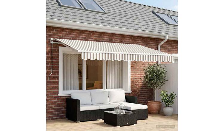 Walplus Polyester Awning Replacement Fabric - 300 x 250 cm
