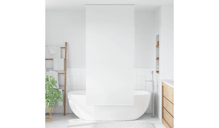 Walplus Shower Roller Blind - White - 120 x 240 cm