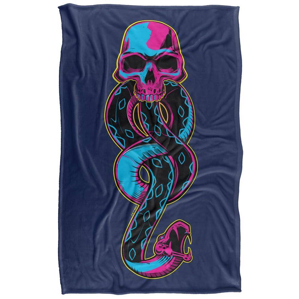 Harry Potter Death Eater Dark Mark Blanket - 147cm x 91cm - Image 1