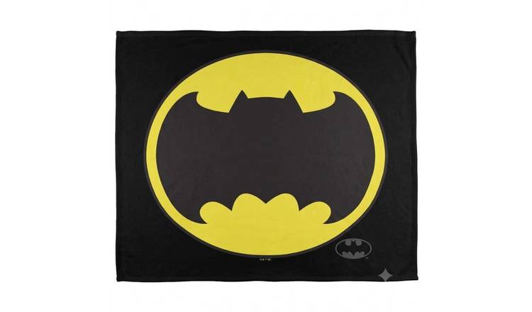 Batman Bat Logo Soft Touch Blanket - 147cm x 91cm