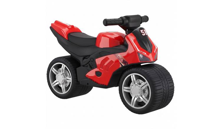 AIYAPLAY 18-36 Months Music Extra-Wide Wheels Balance Bike – Red