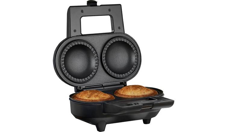 Cooks Professional Deep Fill Pie Maker Machine - 2 Pie Capacity