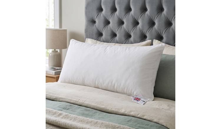Homescapes Duck Feather European Pillow - 40 x 80 cm
