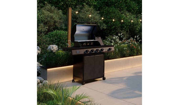 Charles Bentley Ottimo Pro 380 4-Burner Infrared Gas BBQ - Grey
