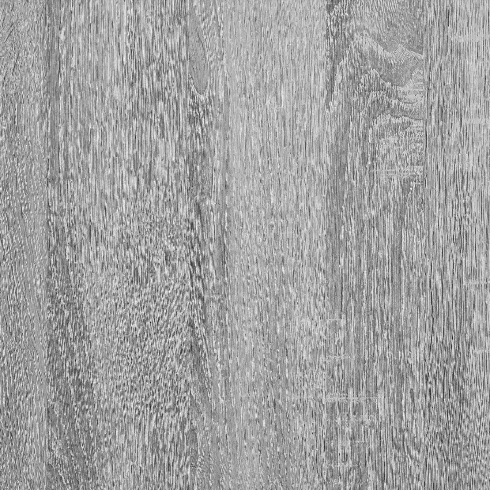 Walplus Engineered Wood Bedside Cabinet - Grey and Oak - 50 x 30 x 51.5 cm - Image 7