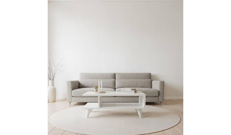 Decortie Titus Particleboard Coffee Table - White