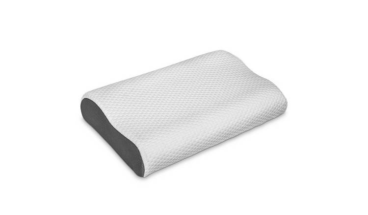 Aamira Cervical Neck Support Orthopaedic Memory Foam Pillow - White