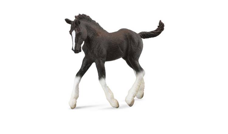 CollectA Shire Horse Foal Black - 3 Years +