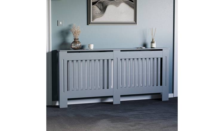 Vida Designs Chelsea Radiator Cover Extra Large - Grey