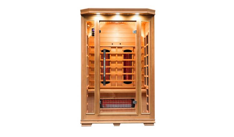 Vidalux 2 Person Solara Full Spectrum Infrared Sauna With Complete Heat