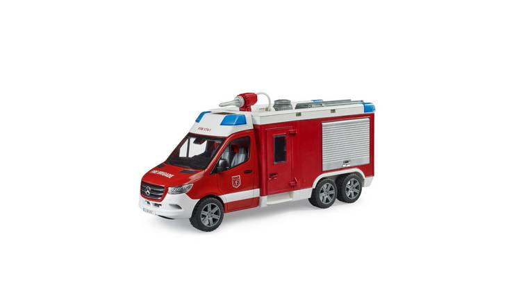 Bruder MB Sprinter Fire engine with Light + Sound Module Childrens Toy Model